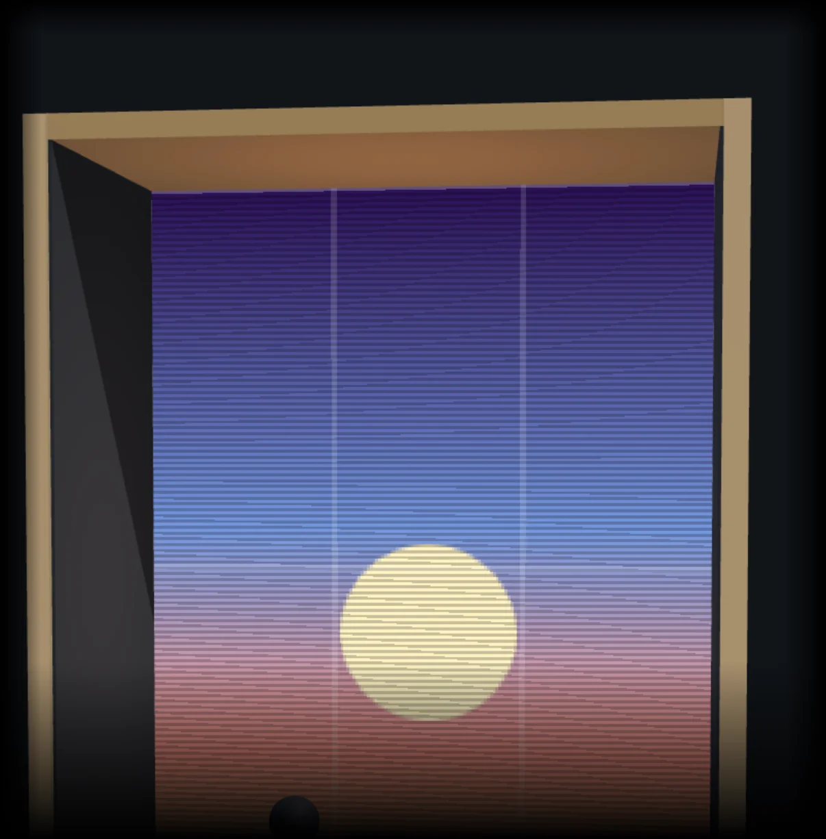 Stage 1 — LED 무대가 점등된 모습